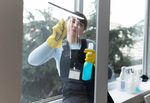 Nettoyage de vitres intérieures et extérieures à Ticheville